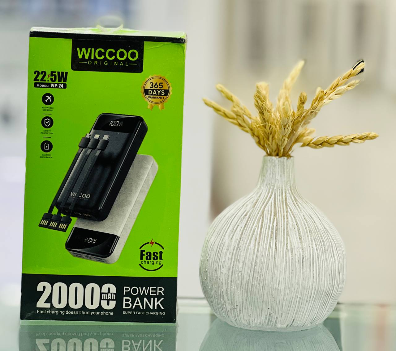پاوربانک WICCOO WP-24 FAST 30000mah