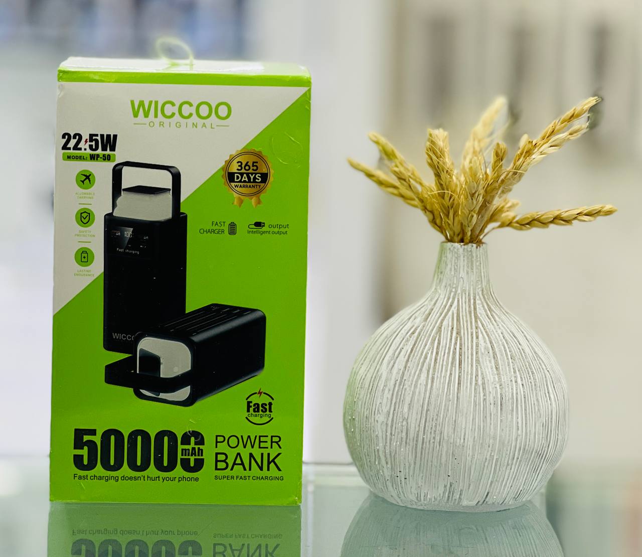 پاوربانک WICCOO WP-50 FAST 50000mah