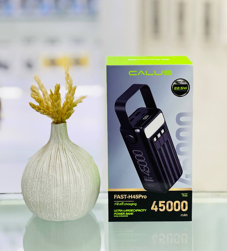 پاوربانک فوقسریع Calus مدل FAST-H45Pro ظرفیت 45000mah