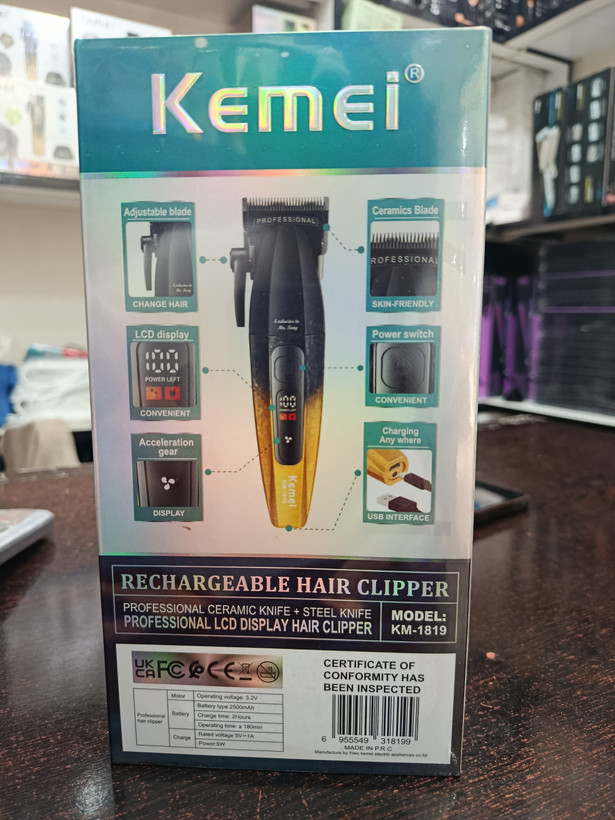 ماشین اصلاح حجم زن کیمی kemei km-1819